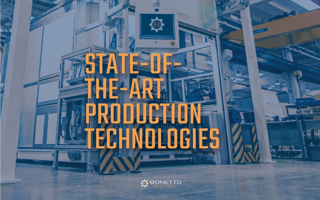 Inside cover of Bonetto Automation - Laser tech brochure