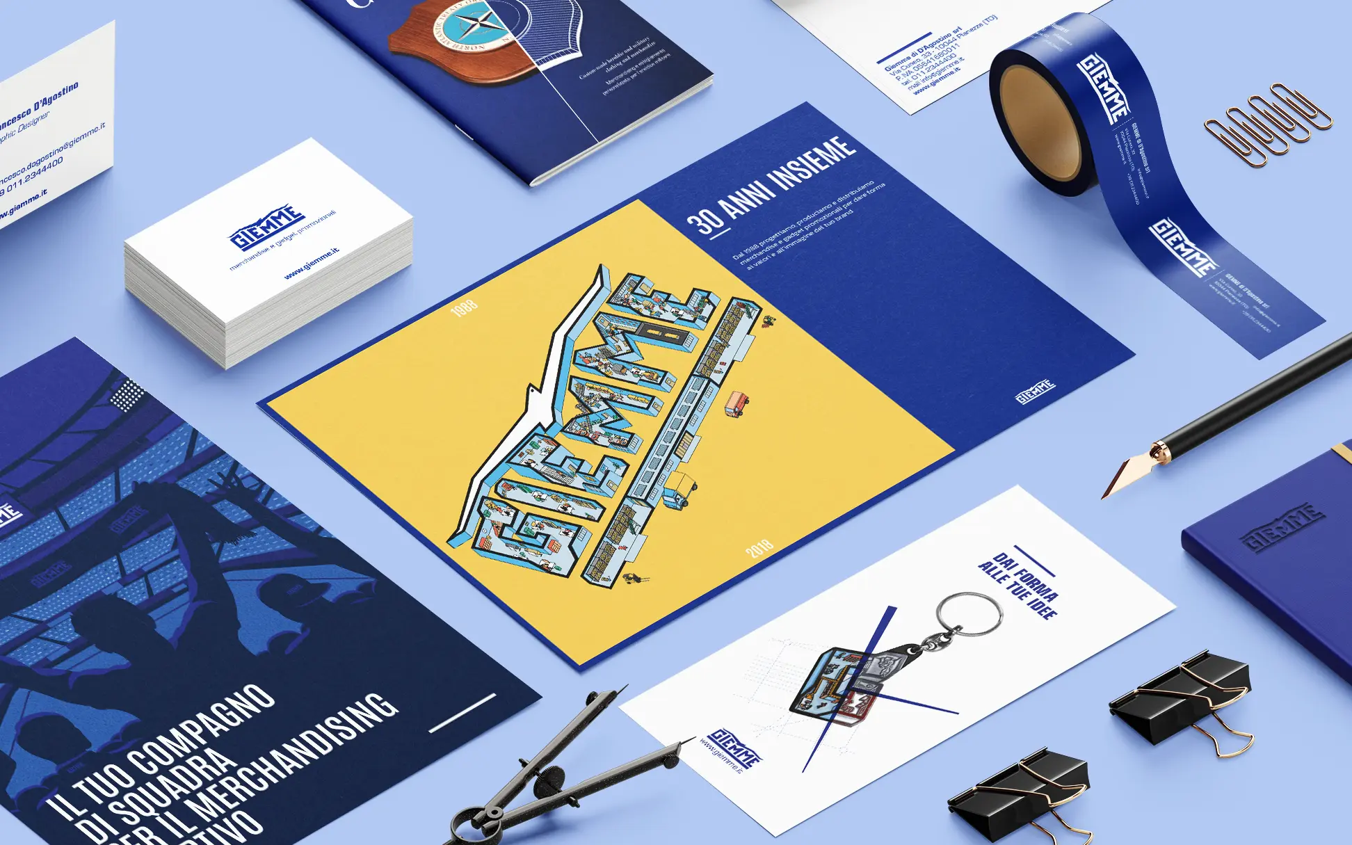 Collection of Brand Identity elements for SMEs
